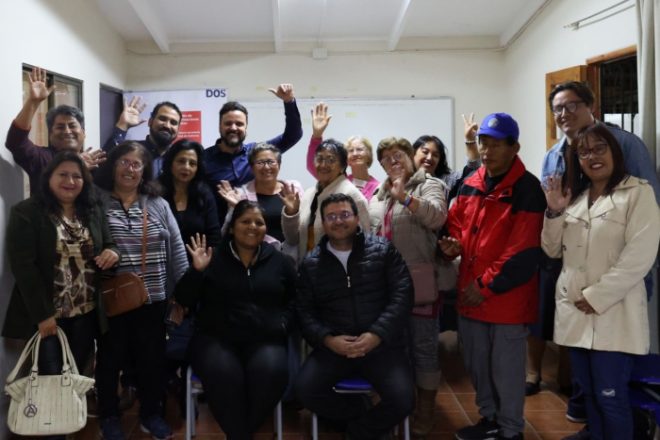 El director de la DOS, Ignacio Achurra, viajó a Arica para lanzar el Mes de la Dirigencia Social y Comunitaria.