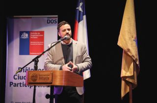 El director de la DOS, Ignacio Achurra, lideró un diálogo ciudadano por la reforma previsional.